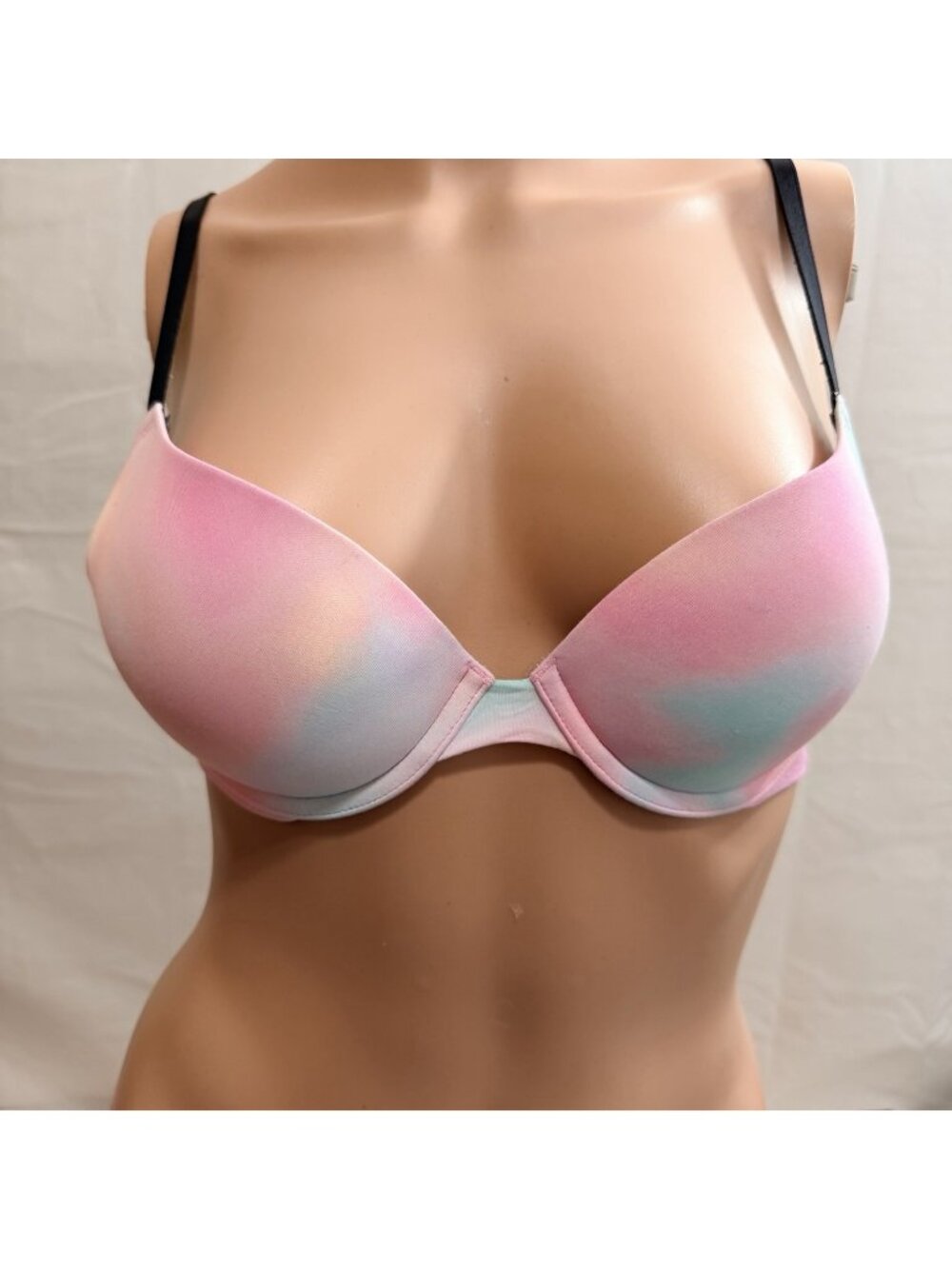 PINK by Victoria’s Secret Wear Everywhere Push-Up Bra Cotton Candy Pink 32B